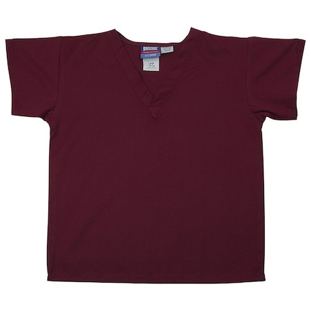 Gelscrubs Kids Maroon Scrub Shirt, Large 9-12 Years Old 6774-MAR-L